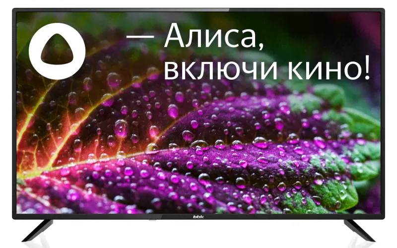 2 65 Телевизор Leff 65U620S 2020 LED, HDR на платформе Яндекс.ТВ, черный уценённый-0