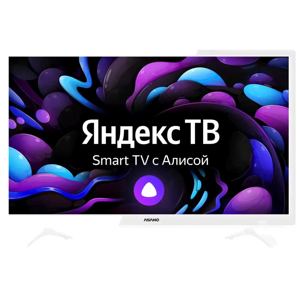 Телевизор LED LEFF 24H541T SMART Яндекс белый