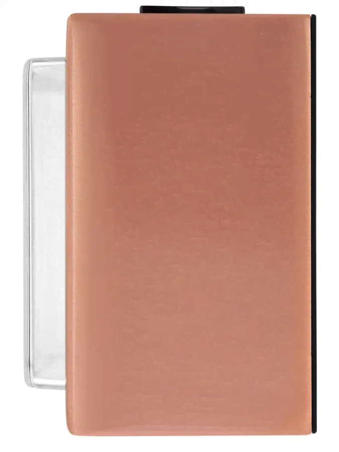 LEFF amsterdam LT90201 Block Alarm Clock Coppery