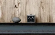 LEFF AMSTERDAM ALARM CLOCK BLOCK BLACK INDEX