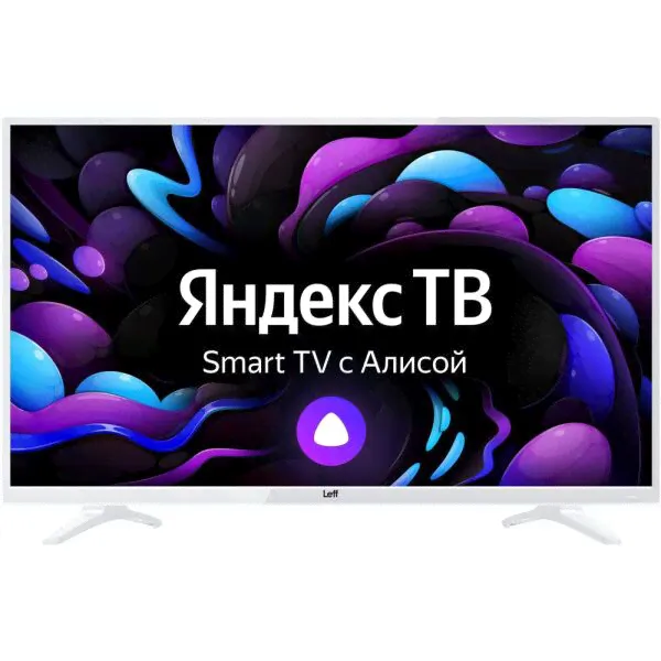 Телевизор LED LEFF 40F541T FHD Smart (Яндекс) белый-0