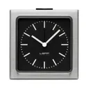 LEFF AMSTERDAM ALARM CLOCK BLOCK BLACK INDEX