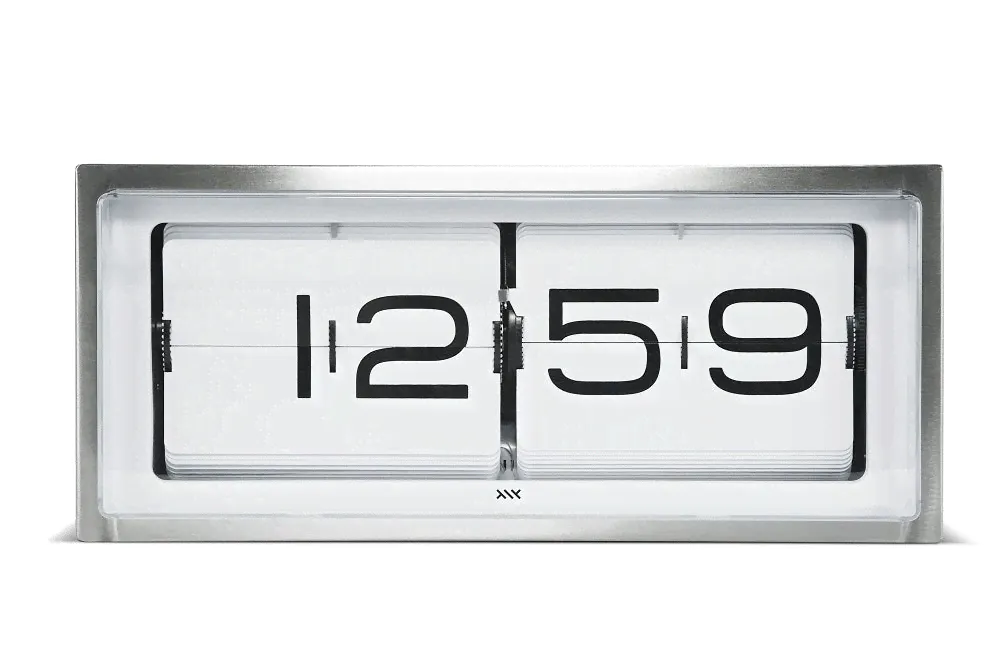 Brick Flip Wall/Desk Clock by LEFF Amsterdam-0