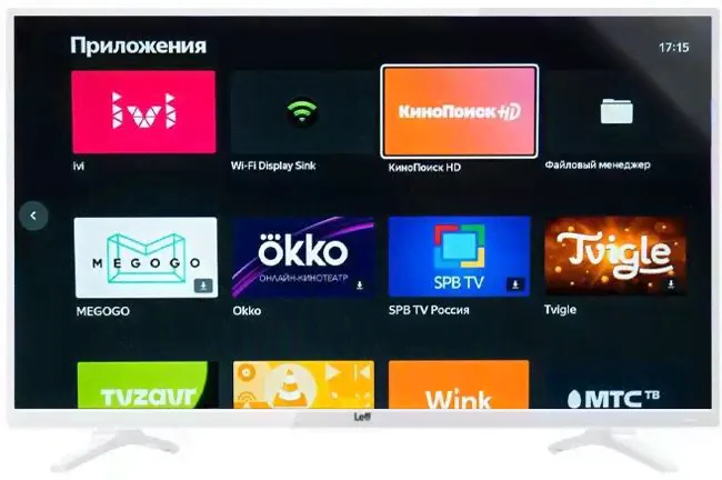 Телевизор Leff 32H541T 32" 720p HD Smart TV белый-0